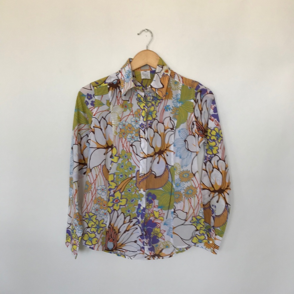 Craig Taylor Patterned Button Down Shirt Size S